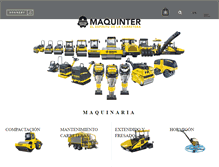 Tablet Screenshot of maquinter.es